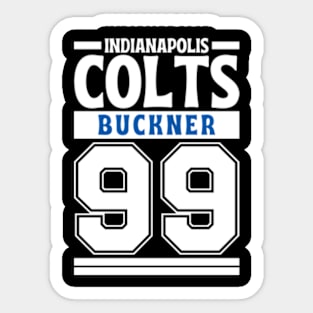 Indianapolis Colts Buckner 99 Edition 3 Sticker